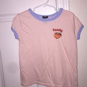 Forever 21 peach shirt